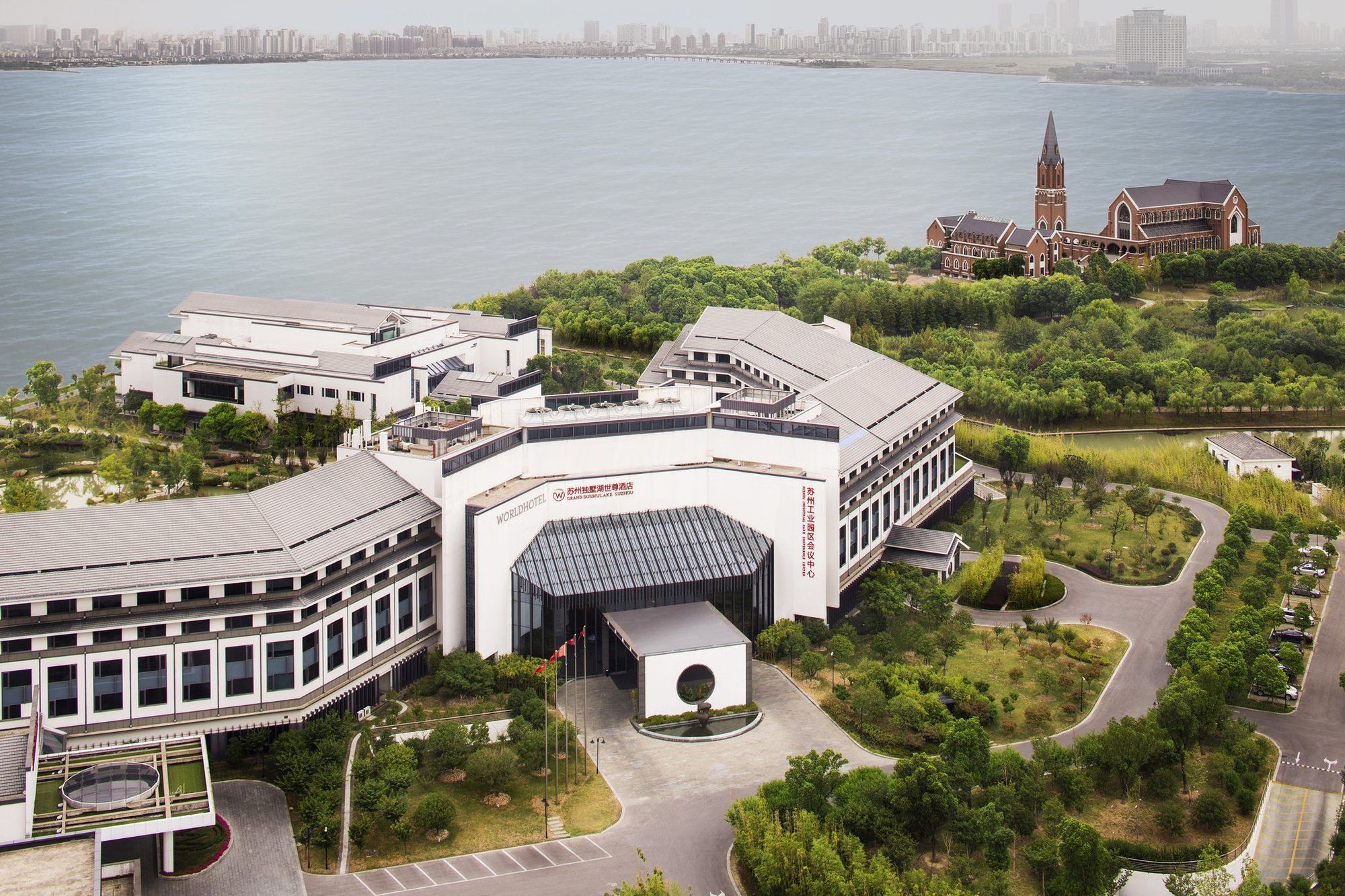 Worldhotel Grand Dushulake Suzhou Суджоу Екстериор снимка