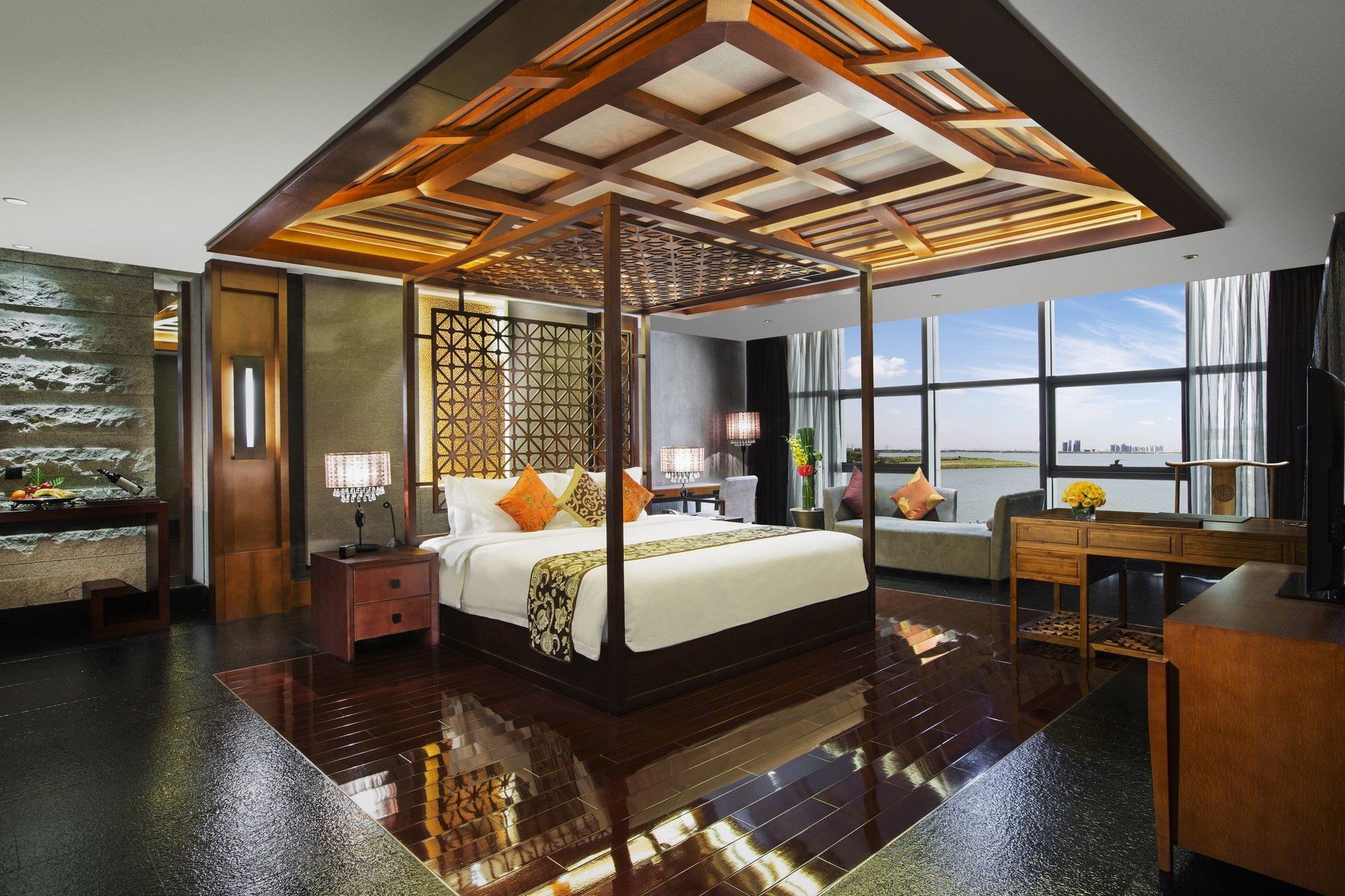 Worldhotel Grand Dushulake Suzhou Суджоу Екстериор снимка